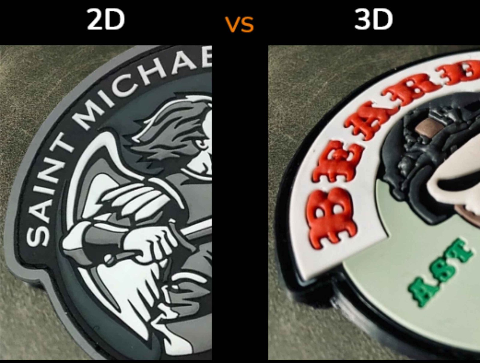 2D vs 3D patches